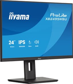 iiyama ProLite XB2495WSU-B1 - 24 inch - Full HD - IPS - USB-Hub (4x) - verstelbaar - 1920 x 1200 — thumbnail 1