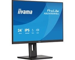 iiyama ProLite XB2495WSU-B1 - 24 inch - Full HD - IPS - USB-Hub (4x) - verstelbaar - 1920 x 1200