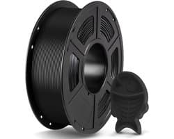 3D Printmateriaal - PETG Gloeidraad - Modelbouw - Hoge Nauwkeurigheid - 1.75mm 1kg - Zwart