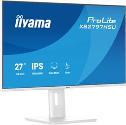 iiyama ProLite XB2797HSU-W1 - 27 inch - Full HD - IPS - USB-Hub (4x) - verstelbaar - Wit — thumbnail 2