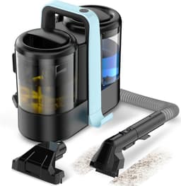 Zyrex® Tapijtreiniger machine - Tapijtreiniger - Tapijtreiniger apparaat - Zwart/Blauw - ‎40cm x 30cm x 35cm — thumbnail 1