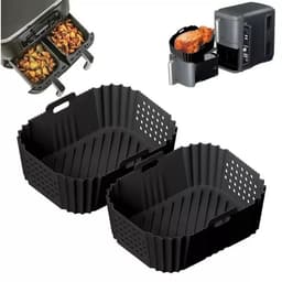Twee hoogwaardige siliconen vormaccessoires voor de Ninja SL400EU Double XL 9.5L Airfryer AF400 AF300 — thumbnail 1