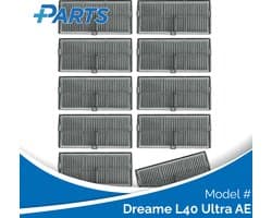 Dreame L40 Ultra AE Filters (10 Stuks, Plus.Parts® alternatief voor RHF14)