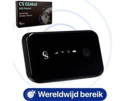CS Global Mifi Router – Mifi – Wereldwijd Bereik – 4G Router – 4G Dongle – Wifi Router – Mifi Router Met Simkaart – 15 Apparaten