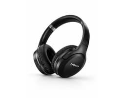 Koptelefoon - Bluetooth - Draadloos & Bedraad - ANC - HiFi Geluid - Zwart - Langdurige Batterij - Geschikt voor Consoles, Smartphones, Tablets & Computers