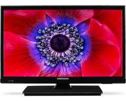 HD Televisie - Compacte TV - Mobiel Gebruik - Inclusief 12V Adapter - 47 cm Scherm - Zwart