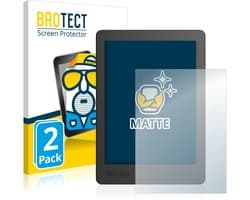 BROTECT - Screenprotector voor Kobo Aura Edition 2 - Folie Beschermfolie matte 2 Stuks