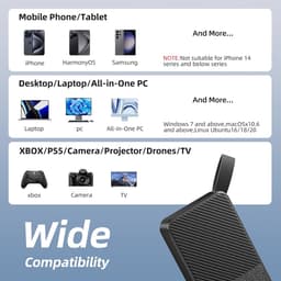 Draagbare 1TB Externe SSD - Compatibel met Phone 15/16, PC, Tablets, PS5 en PS4 — thumbnail 5