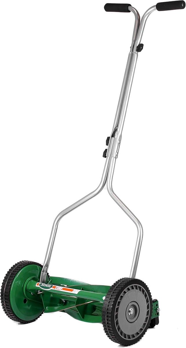 Duwmaaiers 14 Inch 5-Blad Grasmaaier - Handmatig en Milieu-vriendelijk — afbeelding 1