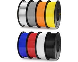 PETG Filament 1.75 mm Multikleur Set voor 3D Printers - Hoge Snelheid en Precisie