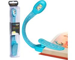 Leeslamp Klem - Boeklamp LED - Lezen in bed - Draagbaar ontwerp - Blauw