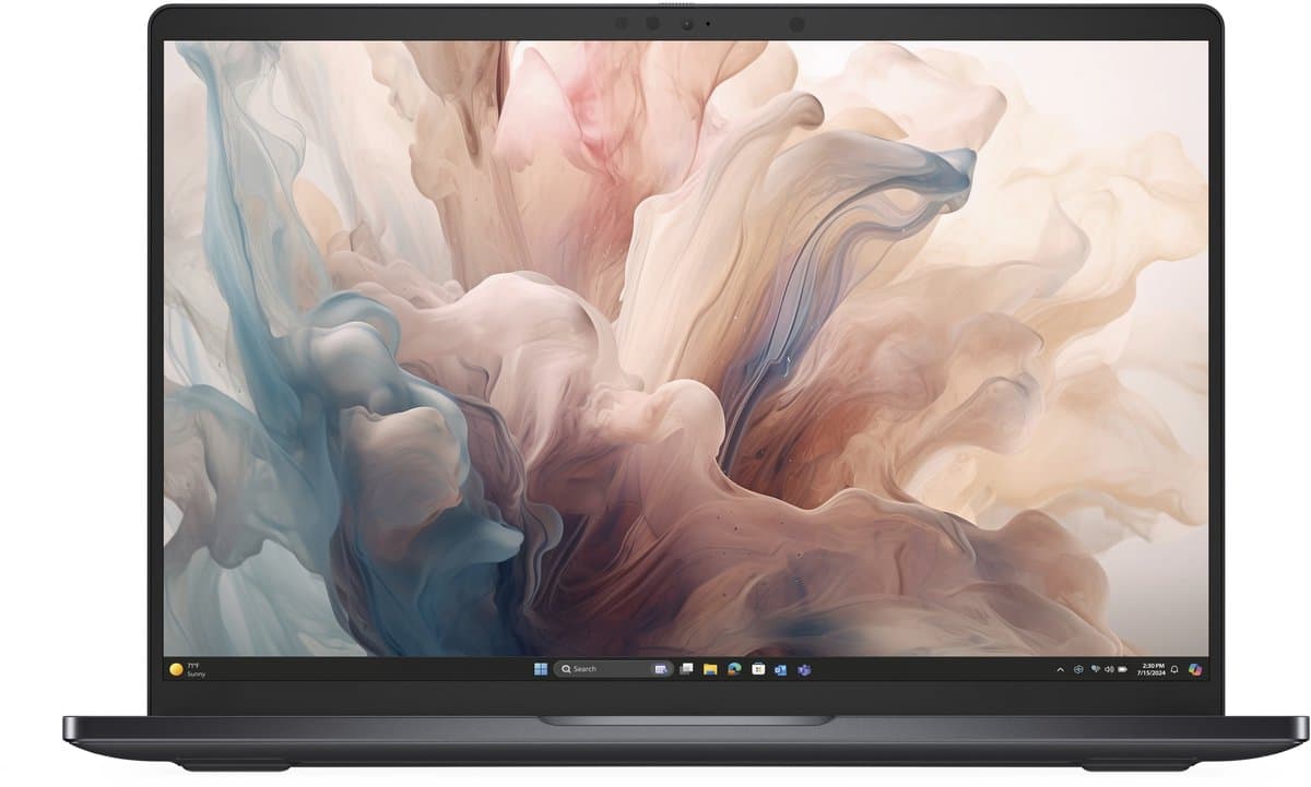 DELL Pro 14 Premium PA14250 Copilot+ PC Intel Core Ultra 7 268V Laptop 35,6 cm (14") Full HD+ 32 GB LPDDR5x-SDRAM 512 GB SSD Wi-Fi 7 (802.11be) Windows 11 Pro US International Grijs — afbeelding 1