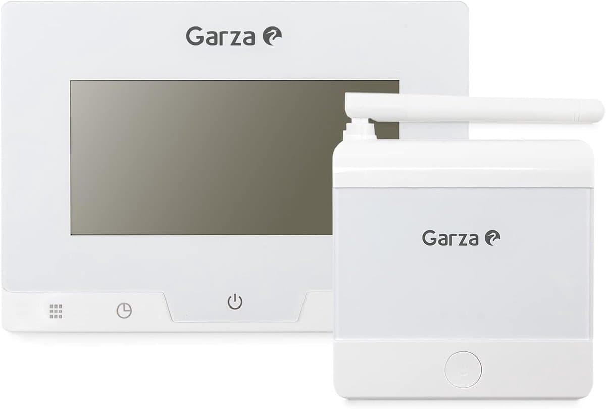 Programmeerbare Digitale Thermostaat voor Verwarming met Draadloze Bediening — afbeelding 1