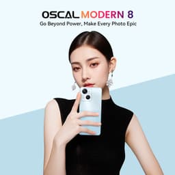Smartphone OSCAL MODERN 8 - 16GB RAM 256GB ROM - Grijs - Dual SIM — thumbnail 5