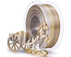 Zijdeachtig Regenboog PLA Filament 1.75mm voor 3D Printers - 1KG