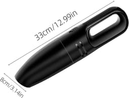 Autostofzuiger, geschikt voor nat en droog gebruik, draagbare, oplaadbare, snoerloze handstofzuiger, oplaadbaar via USB, lichtgewicht en draagbaar, inclusief borstelkop en verlengslang. — thumbnail 3