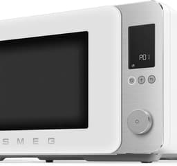 SMEG MOC02WHMEU Combi-Magnetron - Air Fry - Heteluchtoven & Grill - 27L - 2100W - Inverter Technologie - 25 Automatische Programma's - Soft Close - Collezione - Mat Wit — thumbnail 3