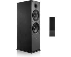 VEVOR Passief 2-Weg Vloerstaand Luidsprekersysteem met 1-Inch Tweeter en Twee 8-Inch Woofers, 600w Piekvermogen, Frequentiebereik van 50Hz-20kHz, Robuuste MDF-Behuizing, voor Thuisaudio, Enkel