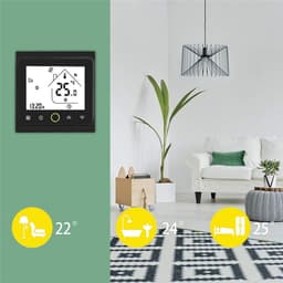 Slimme WiFi Klokthermostaat voor Elektrische Vloerverwarming en Gasboiler — thumbnail 4