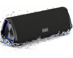 Draagbare Bluetooth Speaker met 24 Uur Speeltijd en IPX6 Waterdicht