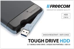 Harde Schijf Extern - Draagbare - 2TB Opslag - USB 3.0 — thumbnail 4