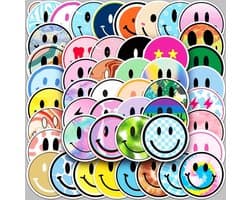 Smiley Stickers 50 Stuks | Emoticon Stickers | Grappige Sticker | Smiley Afbeeldingen | Emoji Stickers | Laptop Stickers | Decoratie | Stickers Kinderen | Stickers Volwassenen | Plakstickers | Stickers Bullet Journal | Planner Stickers
