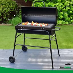 MaxxGarden Houtskoolbarbecue - Houtskoolbbq - cilindervorm - 90x90 cm — thumbnail 3