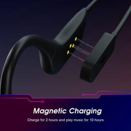 Lexium Bone Conduction Headphone - Sporthoofdtelefoon - Koptelefoon voor Sport - Open Ear Koptelefoon - Sport Koptelefoon — thumbnail 3