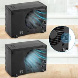 Mini Airconditioner Koeler Verdamper Waterkoeler - Autoventilator voor Autoventilator - 12V Ventilatierooster - Verstelbare Ventilatorkoeler - Thuis Kamperen - 20 x 11 x 15 cm . — thumbnail 4