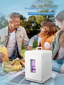 White-Label® Koelkast Tafelmodel Zonder Vriesvak - Wit — thumbnail 5