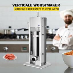 Worstenvuller deluxe - 5L - Worstmaker - Worstmachine - RVS — thumbnail 2