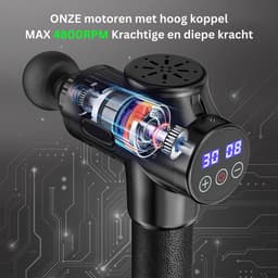ApexArte® Massage Gun Professioneel - Massage Apparaat - Theragun — thumbnail 3