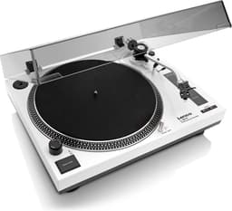 Lenco Platenspeler - Direct drive - USB digitalisering - DJ Draaitafel - L-3810WH - Wit — thumbnail 1