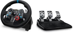 Logitech G 991-000539 game controller Aluminium, Zwart USB Stuur + pedalen + headset PC, PlayStation 4, PlayStation 5, Playstation 3 — thumbnail 4