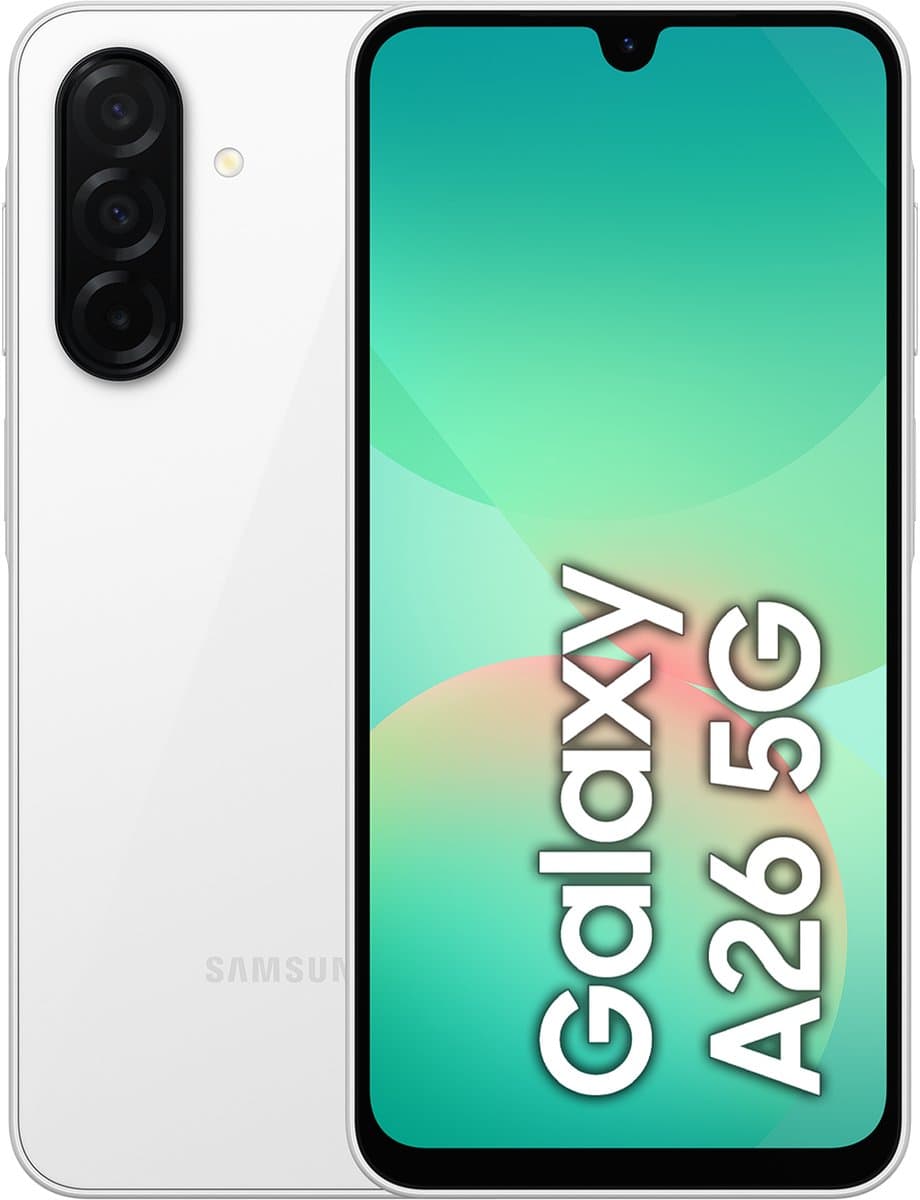Samsung Galaxy A26 5G - 8/256GB - White — afbeelding 1