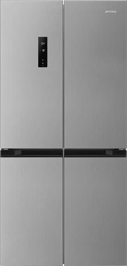 SMEG FQI48XD – Amerikaanse Koelkast – 488L – No Frost – 4 Deuren (French Door) – RVS (Inox Look) — thumbnail 1