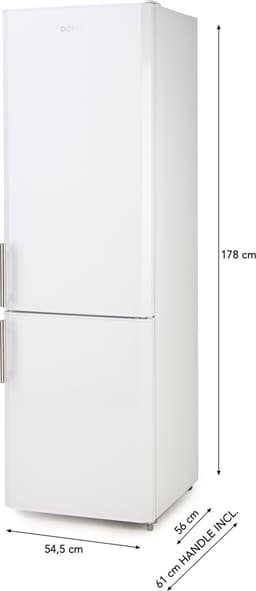 DOMO DO91308C Koelkast - Koel-vriescombinatie - Energieklasse C - 244 Liter — thumbnail 4