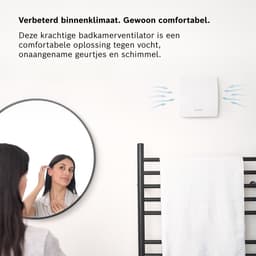 Bosch Home Comfort Fan 1500DH W125 Wandventilator 230 V 182 m³/h 125 mm — thumbnail 5