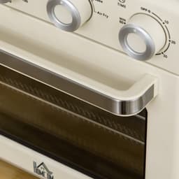ZYLARO Airfryer oven - Vrijstaande Elektrische Oven - AirFryer, Bakken, Grillen en meer - 20 Liter - 1400 Watt - Vintage crème wit — thumbnail 2