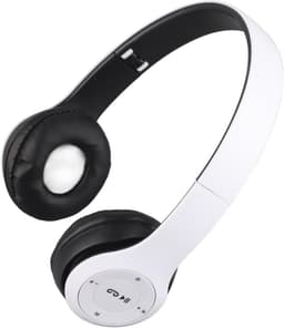 Headset Multifunctionele opvouwbare draadloze sporthoofdtelefoon met HiFi-stereogeluidstechnologie en ergonomisch ontwerp voor thuiskantoor Reizen (wit) — thumbnail 4