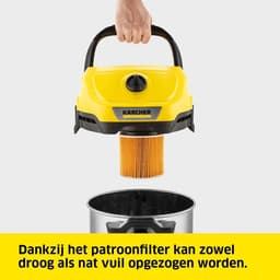 ShopGlode - Bouwstofzuiger Zonder Zak - Industriele Stofzuiger — thumbnail 3