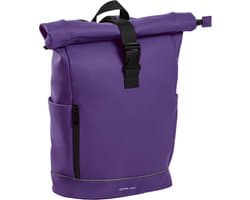 Daniel Ray Highlands Rolltop Laptop Rugzak Waterproof - 15,6 inch - Donkerpaars