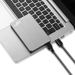 Externe Harde Schijf - Draagbare Opslag - Bestanden Opslaan - Plug and Play - 250 GB - Grijs — thumbnail 3