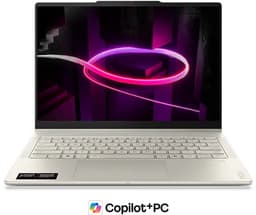 Lenovo Yoga 7 2-in-1 14AGP11 Copilot+ PC AMD Ryzen AI 7 445 Hybride (2-in-1) 35,6 cm (14") Touchscreen 2.8K 32 GB LPDDR5x-SDRAM 1 TB SSD Wi-Fi 7 (802.11be) Windows 11 Home Engels Schelp (kleur) — thumbnail 1