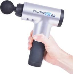 Massagepistool - Spierontspanning Apparaat - Spierherstel Bevorderen - 6 Snelheden 4 Koppen - 3.5 Uur Batterijduur - Zwart — thumbnail 1