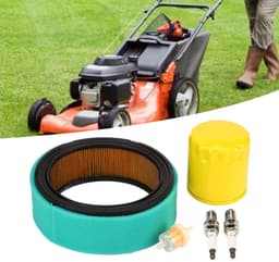 Dailygoods- Luchtfilter Revisieset - Geschikt voor KOHLER CV18S/CV23S/CV20S/CH22/CH23 - Inclusief Brandstoffilter/Bougie/Oliefilter - Stabiele Prestaties - Materiaal: IJzer/Rubber - Grasmaaieronderdelen — thumbnail 4