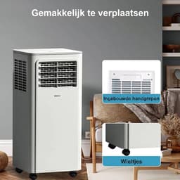 Archi Mobiele airconditioner – Airco - 3-in-1 airco met ontvochtiger en ventilator – Draagbare aircooler voor ruimtes tot 18㎡ - Wit — thumbnail 5