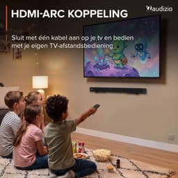 Soundbar - Audizio SB95 - HDMI-ARC - Bluetooth - 120W - Optisch - Soundbar voor TV - 88 cm breed — thumbnail 3