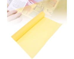Translucent Geel Schetspapier 12 Inch (31 Cm) Breed, Snijbaar A3 A4, 78% Hoge Transparantie voor Ontwerp, Tekenen en Creatieve Projecten