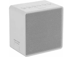 Draagbare Radio - FM Bluetooth Speaker - Muziek Luisteren - Met USB Oplader - 390 Gram - Wit